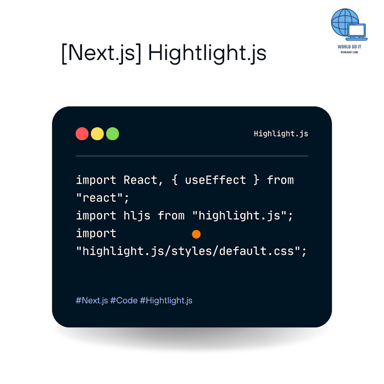 [Next.js] How to Highlight Code Syntax in Next JS