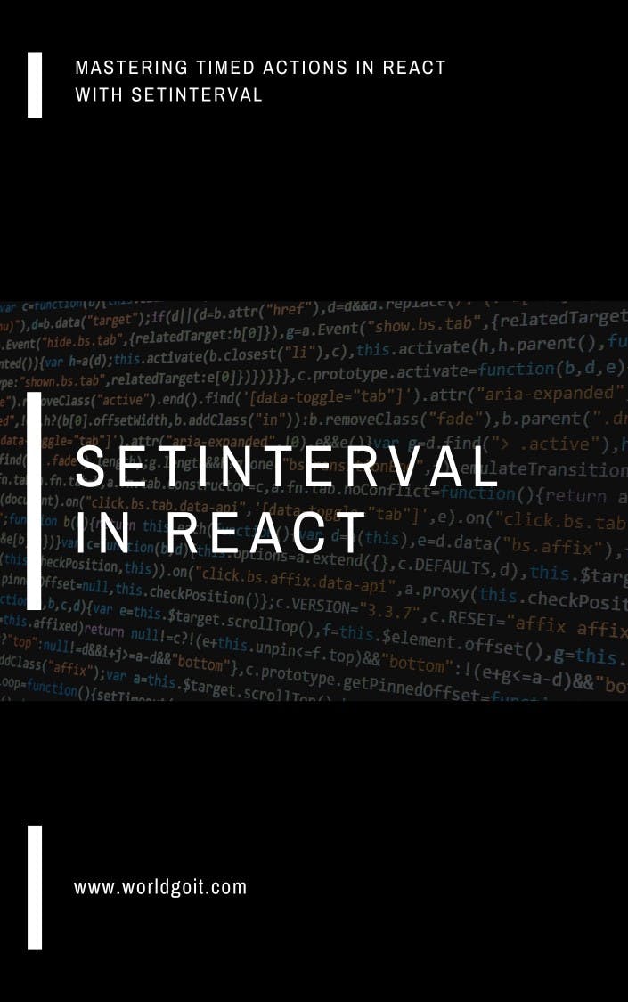 Mastering Timed Actions in React with setInterval