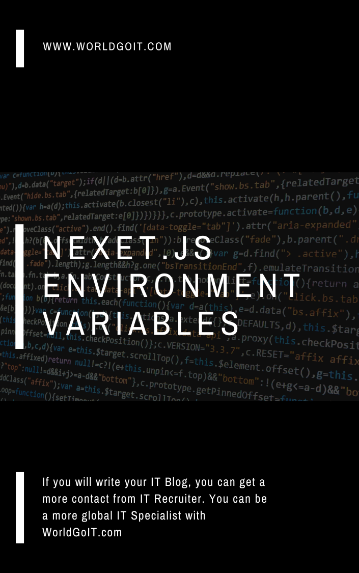 Nexet.js Environment Variables