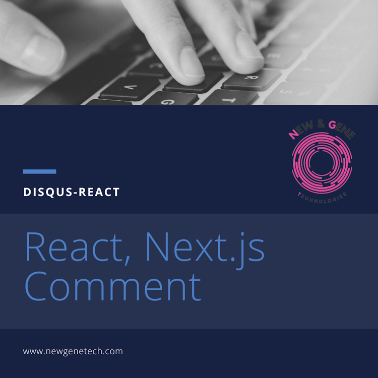 [React, Next.js] Implement comment function using Disqus