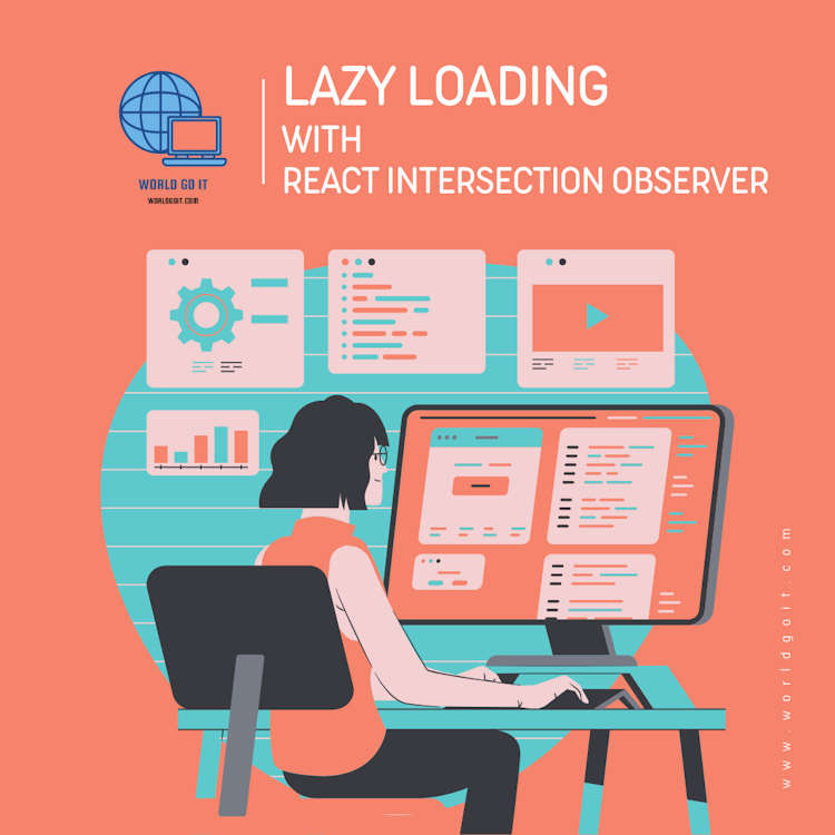 Lazy Loading with  React Intersection observer