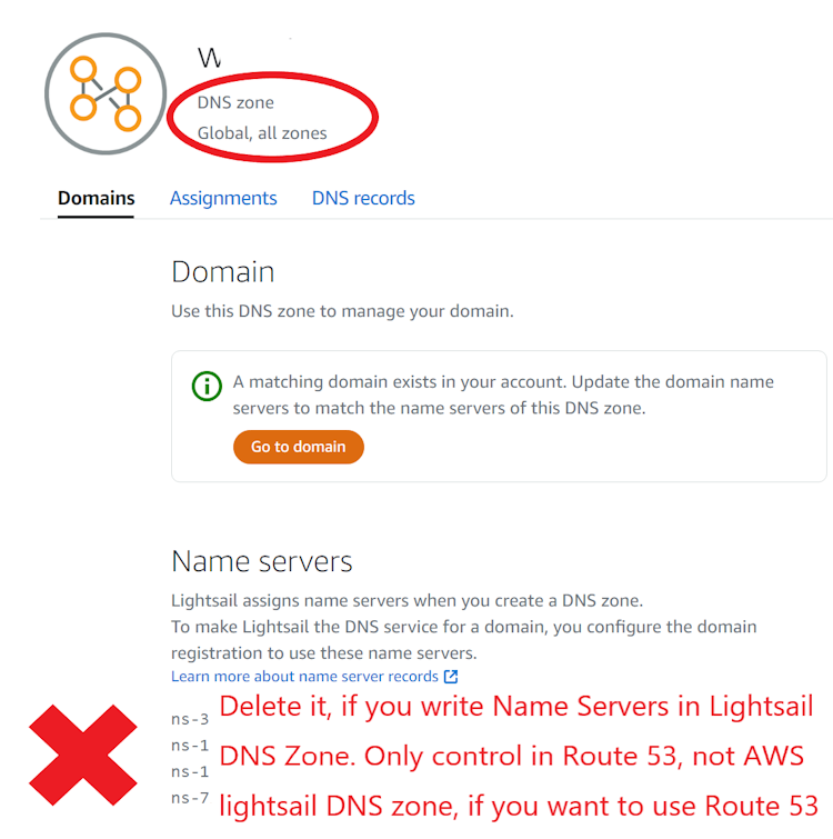 How to Connect a Domain with AWS Route 53 and AWS Lightsail