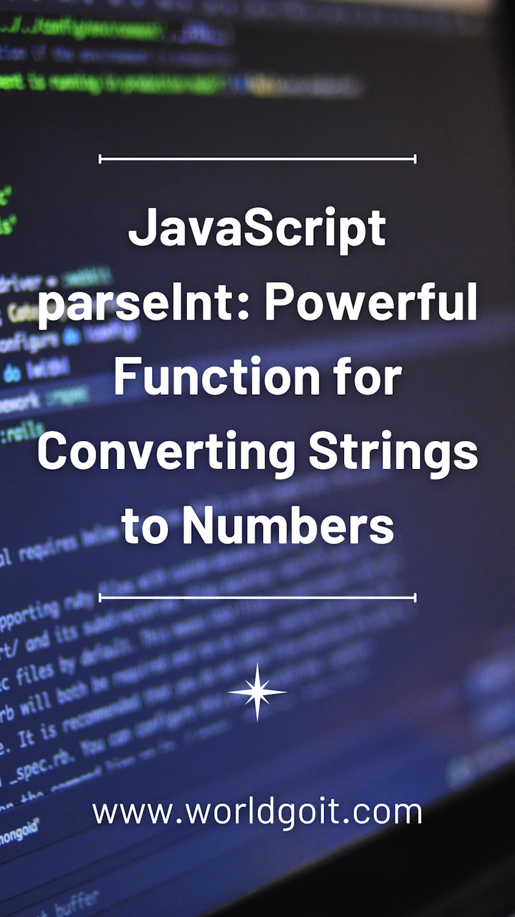JavaScript parseInt: Powerful Function for Converting Strings to Numbers